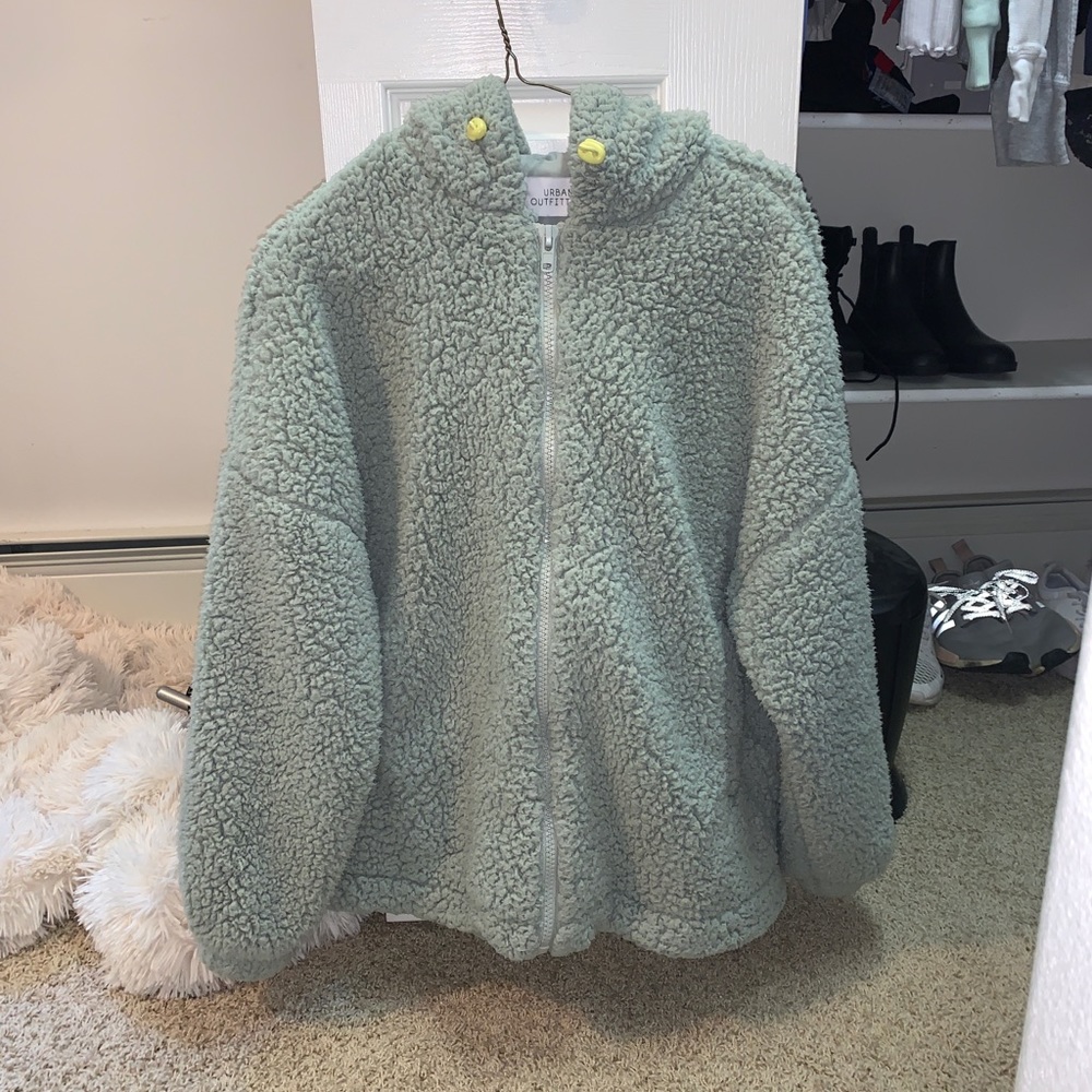 Urban outfitters teddy jacket